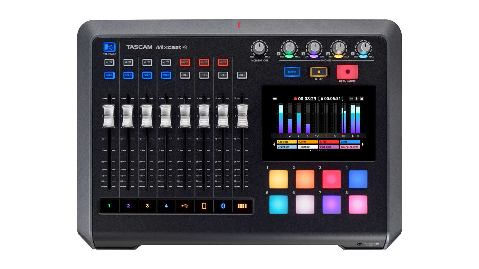 Tascam Setup with mixcast