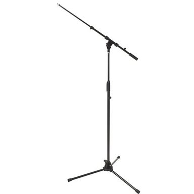 Telescoping microphone stand