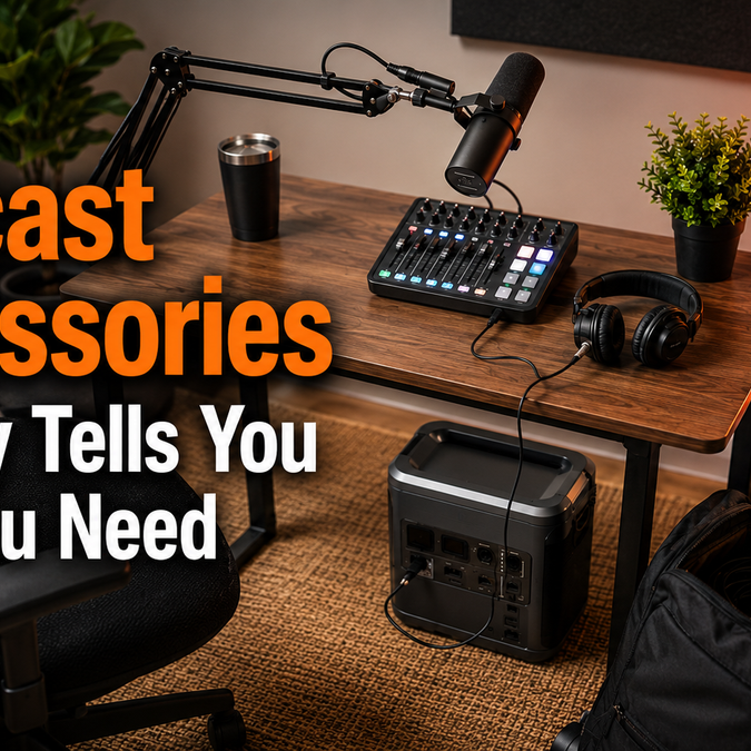 The Podcast Accessories Nobody Tells You That You Need