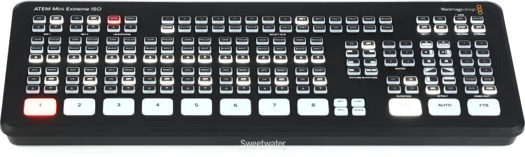 Blackmagic Design ATEM Mini Extreme ISO Video Production Studio with Livestreaming