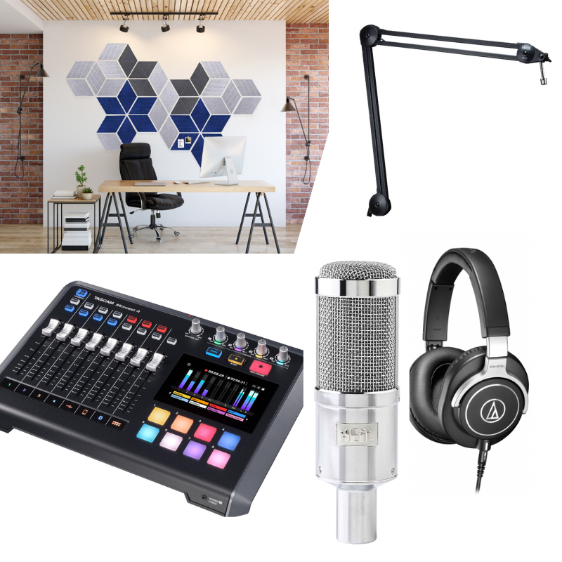 1_person_Intermediate_Podcast_Bundle_- Heil mic chrome