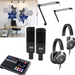 2 person Intermediate Podcast Bundle - Heil PR40 Mic