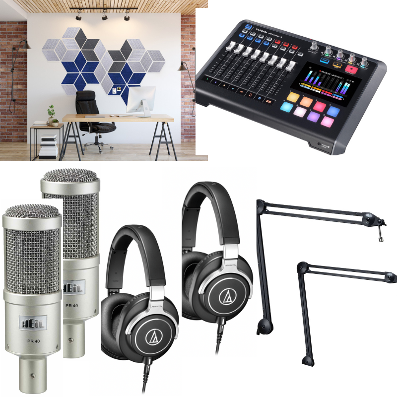 2_person_Intermediate_Podcast_Bundle_- Heil mic champagne
