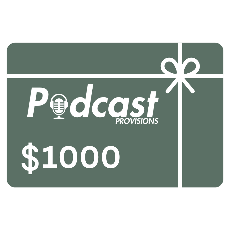 Podcast Provisions Gift Card