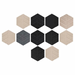 Hex_design acoustic panels for studio
