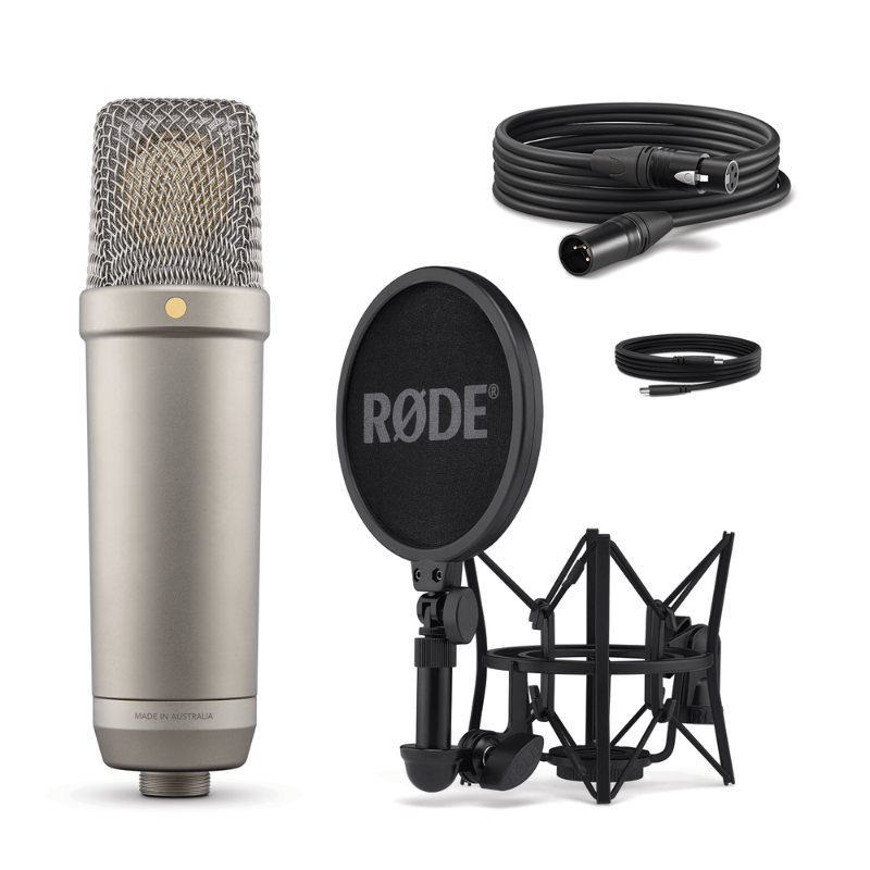 Rode NT1 5th Generation Hybrid Studio Condenser Microphone silver