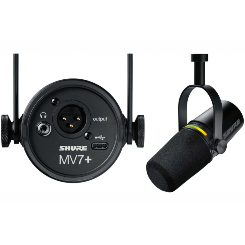 Shure MV7+ microphone — Podcast Provisions Shure MV7+ microphone — Podcast Provisions