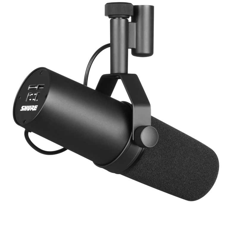 Shure SM7b Microphone back