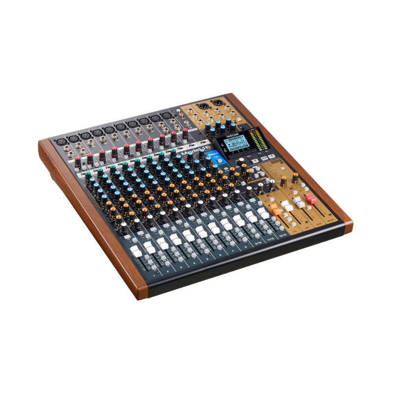 TASCAM 16-TRACK DIGITAL RECORDING MIXER angle