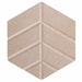 hex leaf beige